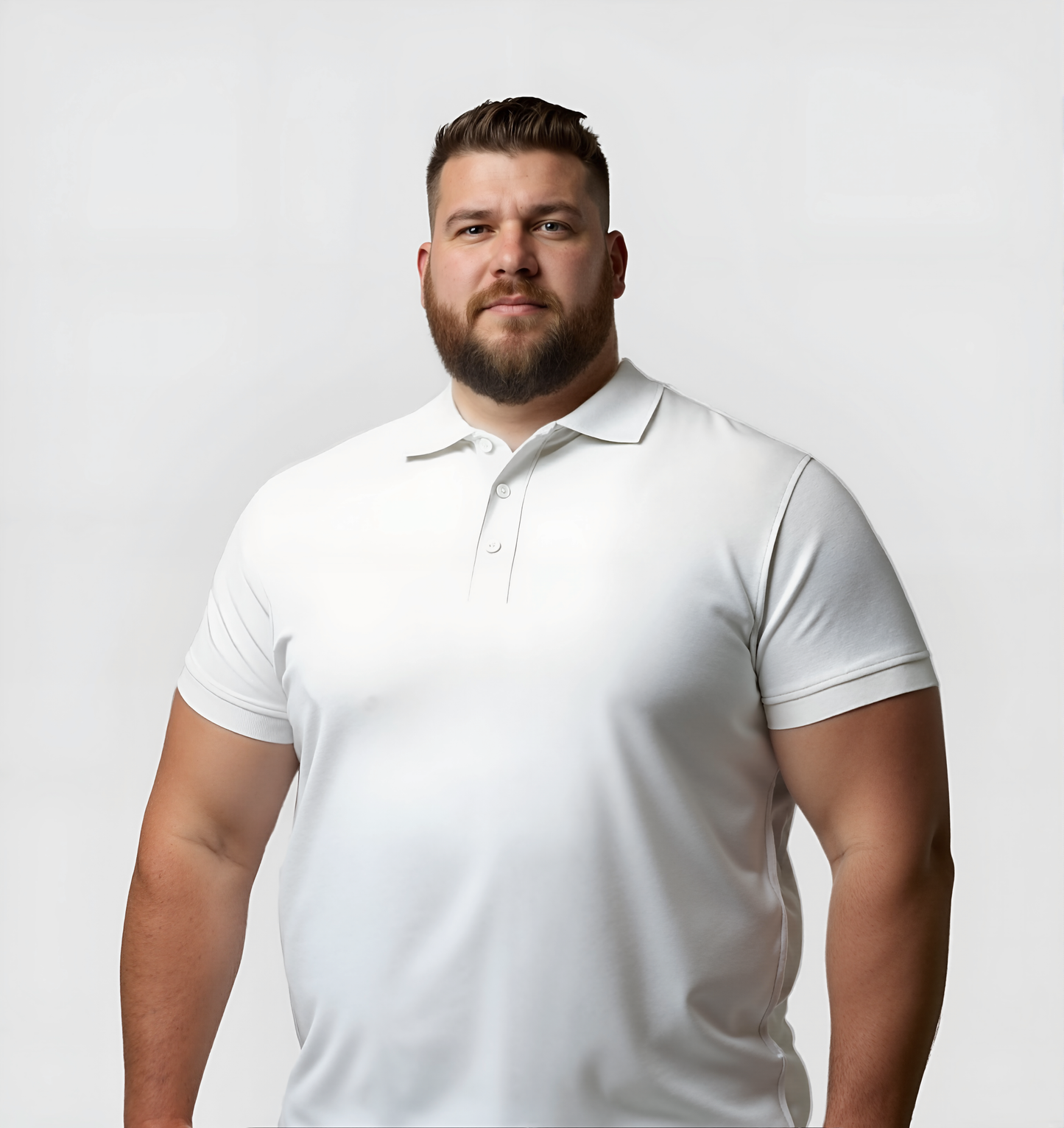4er-Pack Poloshirts – Weiß