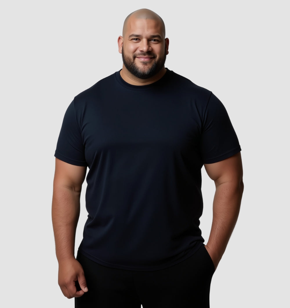 Das Tech-T-Shirt – Marineblau
