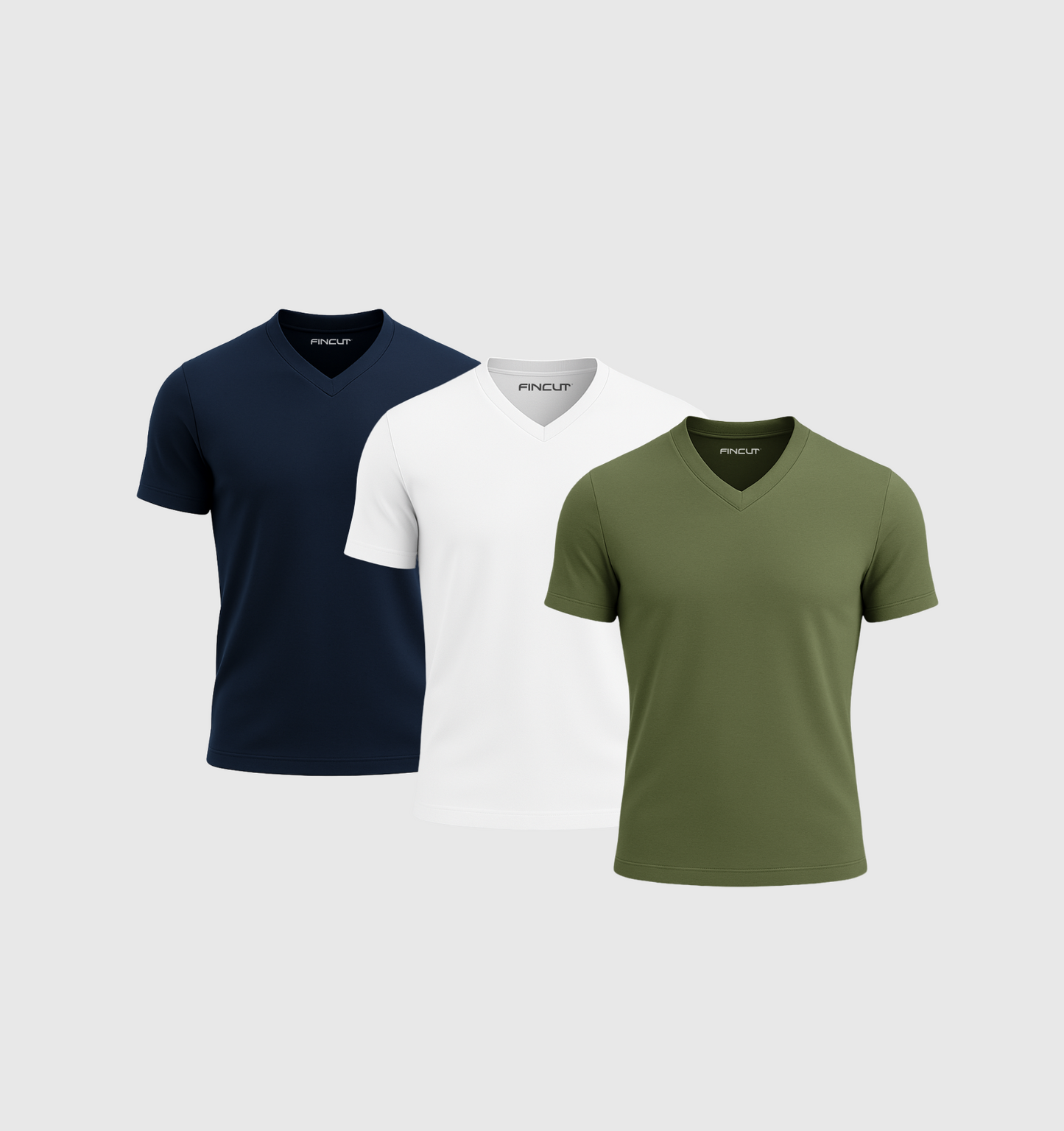 3er-Pack V-Ausschnitt-Shirts - Abenteuer