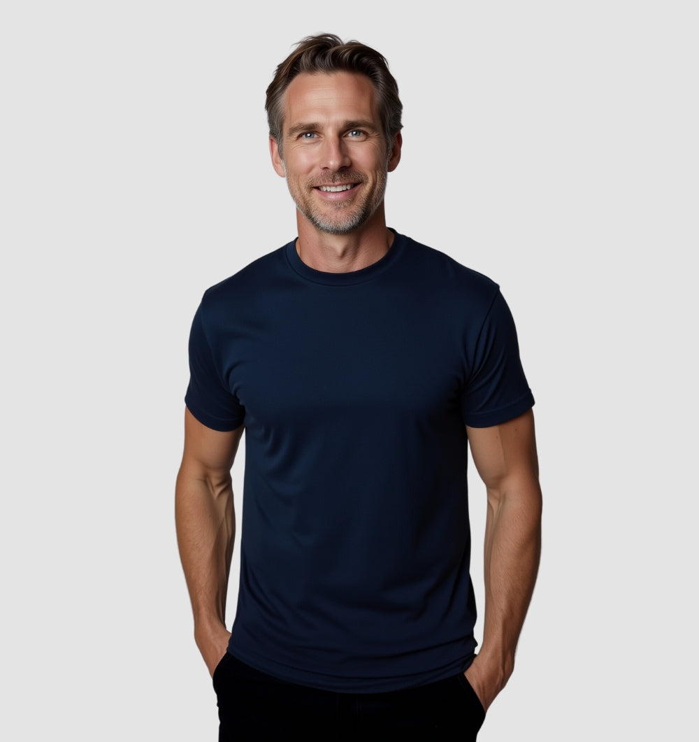 3er-Pack – Marineblau