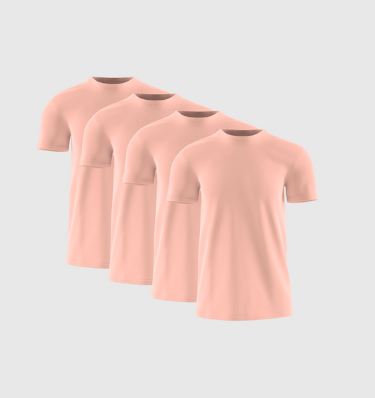 4er-Pack – Lachsfarben