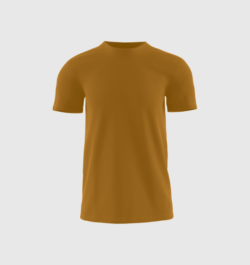 Das Tech-T-Shirt – Senfgelb