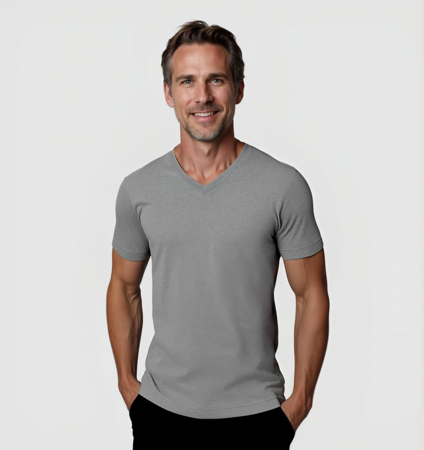 3er-Pack V-Ausschnitt-Shirts -Winter
